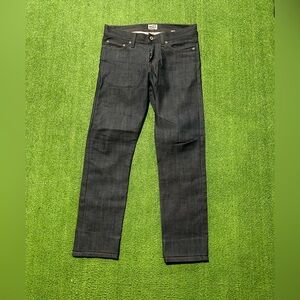 Naked & Famous Weird Guy Supima Stretch Blue Denim Skinny Jeans Mens Size 32x32